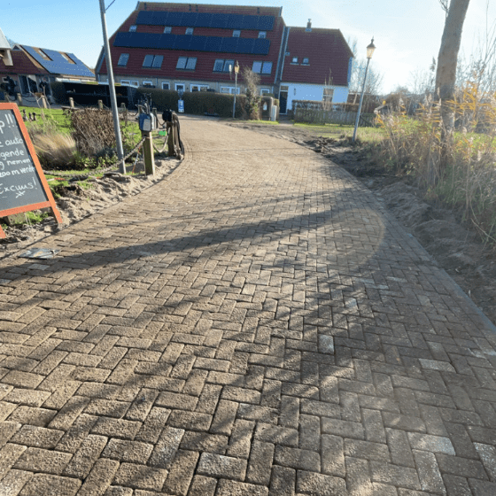 Project bestrating Terschelling | W&J Timmerwerk en bestrating